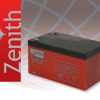 Тяговый аккумулятор ZL120110 Необслуживаемый (герметизированный) тяговый аккумуляторный моноблок. Напряжение 12 В, емкость при 20 ч. разряде 12 Ач.