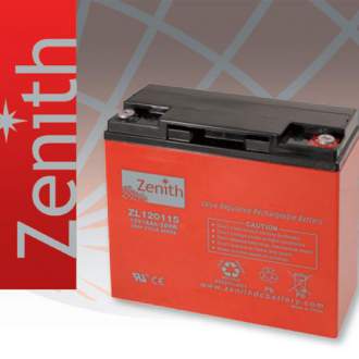 Тяговый аккумулятор ZL120115 Необслуживаемый (герметизированный) тяговый аккумуляторный моноблок. Напряжение 12 В, емкость при 20 ч. разряде 18 Ач.