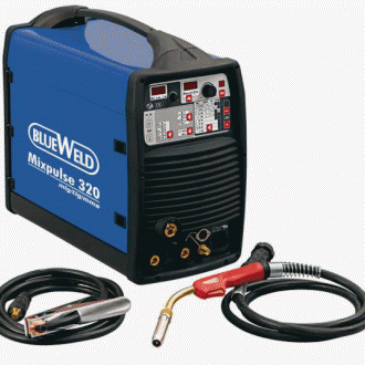 Инвертор MIG/MAG BLUE WELD MIXPULSE 320 (Италия) Диаметр проволоки (min/max): 0,6/1,2, макс. мощность: 10,5 кВт