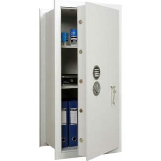 Встраиваемый сейф FORMAT WEGA-80-380 EL Предназначен для хранения документов и ценностей дома или в офисе. Габариты: 1030х490х383 мм.