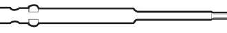 Шестигранные биты (Швеция) Созданы для винтов с шестигранным шлицем, подходят для шестигранного хвостовика 1/4", тип C 6.3