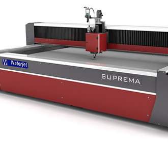 Станок для гидроабразивной резки камня Waterjet SUPREMA DX 12200*3350 мм (Италия) Рабочий стол с размером рабочей зоны: 12200*3350 мм.