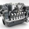Судовой двигатель MTU серии 4000 12V4000M93L (Германия)