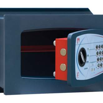Встраиваемый сейф TECHNOMAX GT/3P* Предназначен для хранения документов и ценностей дома или в офисе. Габариты: 210х340х200 мм.