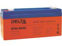 Аккумуляторная батарея Delta DTM 6032 6 В, 3.2 Ач, технология AGM.