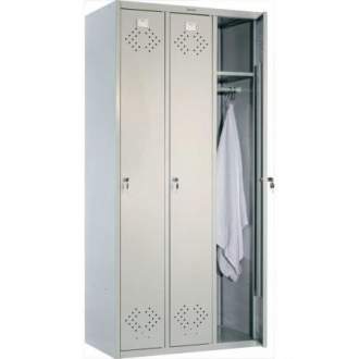 Шкаф для раздевалки металлический (локер) Промет ПРАКТИК LS-31 Предназначен для хранения одежды в производственных, спортивных и других помещениях, а также для организации камер хранения.