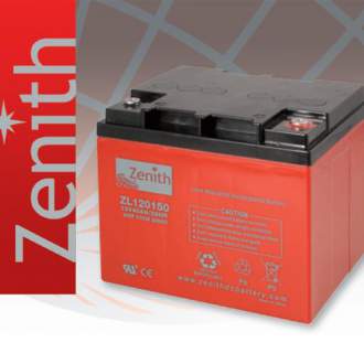 Тяговый аккумулятор ZL120150 Необслуживаемый (герметизированный) тяговый аккумуляторный моноблок. Напряжение 12 В, емкость при 20 ч. разряде 40 Ач.
