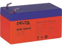 Аккумуляторная батарея Delta DTM 12012 12 В, 1.2 Ач, технология AGM.