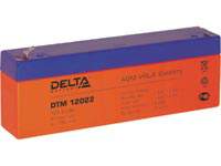 Аккумуляторная батарея Delta DTM 12022 12 В, 2.2 Ач, технология AGM.