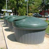 Заглубленный контейнер для отходов Biosilo-Citybin