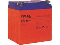Аккумуляторная батарея Delta DTM 1226 12 В, 26 Ач, технология AGM.