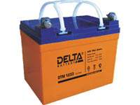 Аккумуляторная батарея Delta DTM 1233 12 В, 33 Ач, технология AGM.