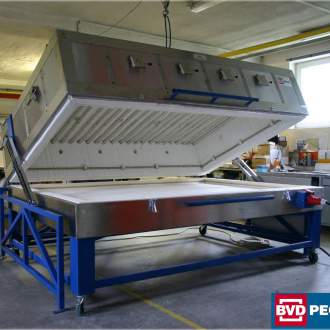 Электрическая печь для фьюзинга и моллирования стекла BVD PECE PS 1-250 (Чехия) Идеально подходит для средних и крупных предприятий по производству стекольной продукции. Мощьность 9 кВт.
