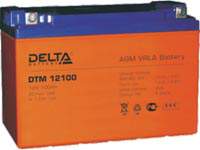 Аккумуляторная батарея Delta DTM 12100 12 В, 100 Ач, технология AGM.