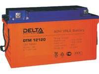 Аккумуляторная батарея Delta DTM 12120 12 В, 120 Ач, технология AGM.