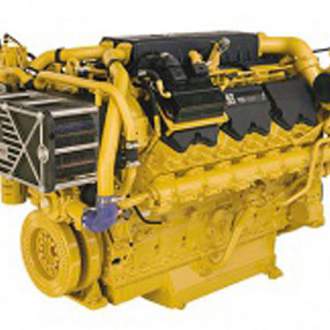 Дизельный двигатель Caterpillar C32 MARINE PROPULSION (США) Мощность двигателя 970 кВт при частоте вращения коленчатого вала 2000-2100 об/мин.