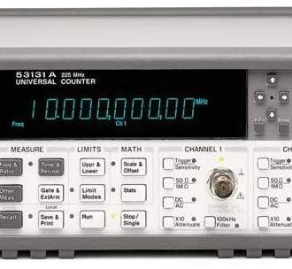 Частотомер СВЧ Agilent Technologies 53131A (США) 225МГц, измерение временных интервалов от 500 пс, GPIB.