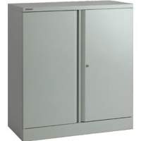 Офисный металлический шкаф с распашными дверьми без полок BISLEY A402K00*