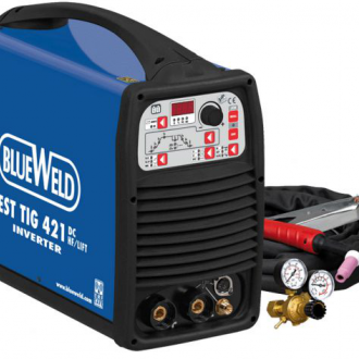 Инвертор BLUE WELD BEST TIG 421 DC HF/Lift (Италия) Сварочный ток (min/max): 5/270, макс. мощность: 10 кВт