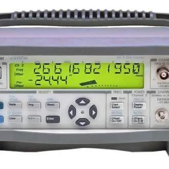Частотомер СВЧ Agilent Technologies 53152A (США) 53152A - 2 канала (10Гц-125МГц, 50МГц-46ГГц), измеритель мощности, GPIB, RS-232.