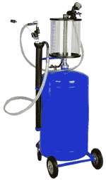 Установка сбора масла 3090 AE&amp;T (Китай) Пневматическая система для отсоса масла.