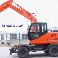Колёсный экскаватор STRONG - JCW 80 (КНР)