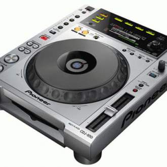 CD-проигрыватель PIONEER CDJ-850 DJ проигрыватель MP3/CD/CD-R, цвет серебристый

