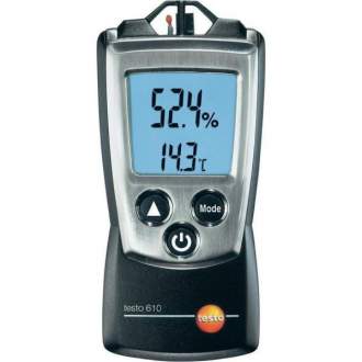 Измеритель влажности и температуры Testo 610 (Германия) Тesto 610 измеряет относительную влажность и температуру воздуха одновременно.