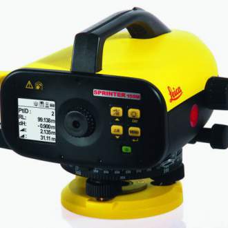 Цифровой нивелир Leica Sprinter 250M (Швейцария) Разработан для применения в сложных условиях стройплощадки.