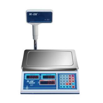 Электронные весы Mercury M-ER 322CP Весы предназначены для измерения массы и вычисления стоимости товаров на предприятиях торговли и общественного питания.