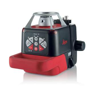 Лазерный нивелир Leica Roteo 35 WMR (Швейцария) Применяется для монтажа наклонных поверхностей, выноса отметок в натуру, контроля выравнивания, фундаментных работ, задания отвесной линий