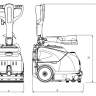 Аккумуляторная поломоечная машина Portotecnica LAVAMATIC 15 B 35 Roller - 