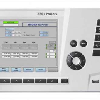 Тестер мобильных телефонов Aeroflex 2201 (США) Aeroflex представила новый 2201 ProLock, маленькую установку для тестирования связи для GSM и WCDMA терминалов. 