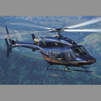 Вертолёт Bell 427 Bell 427 - легкий многоцелевой вертолет, разработанный американской фирмой Bell Helicopter Textron. В разработке вертолете участвовала корейская фирма Samsung Aerospace Industries. Вертолет разработан на базе модели Bell 407 с полностью переработанном фюзеляжем и увеличенной на 8 процентов кабиной. На вертолете использована новая динамическая система аналогичная установленной на военном вертолете OH-58D и включающая изготовленный полностью из композитных материалов четырехлопастной основной винтом. Впервые полномасштабный макет вертолета был показан на выставке в Фарнборо в сентябре 1996 года. Первый полет вертолета состоялся в конце 1997 года. В 1999 году вертолет после 1500  часов испытательных полетов был сертифицирован. Первые вертолеты были заказаны фирмой Petroleum Helicopters на выставке Heli Expo 2000 в январе 2000 года. Стоимость вертолета 2.3-2.94 миллиона долларов США.