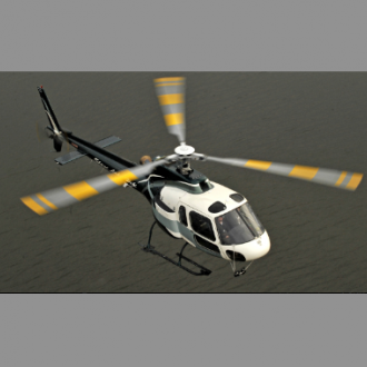 Вертолёт Eurocopter AS350 B2 AS 350 B2 выпускается уже более 30 лет и идеально подходит для выполнения авиационных работ, эксплуатации правоохранительными структурами, а также для частного использования.   Модель AS 350 В3, первый полет которой состоялся в 1997 году, имеет более мощный двигатель и цифровую систему управления двигателем (FADEC). Вертолет может подниматься с полной коммерческой загрузкой на высоту 7010 м и адаптирован для полетов в экстремальных условиях, в том числе в высокогорной местности и жарком климате, а также для перевозки грузов. Вместе с тем эта быстрая и комфортабельная машина идеально подходит для использования в корпоративных целях.