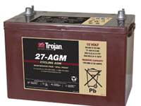 Аккумуляторные батареи Trojan 12V 27-AGM.