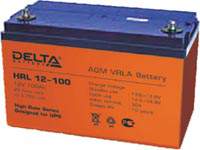 Аккумуляторная батарея Delta HRL12-100 12 В, 100 Ач, технология AGM.