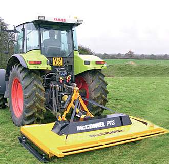Роторная косилка (McConnel) PT8 Британская фирма McConnel, являющаяся в своей стране лидером по производству машин для скоса травы, разработала линейку роторных косилок, которые в нашей стране монтируются как навесное оборудование на трактор МТЗ