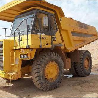 Самосвал карьерный KOMATSU - HD 325-6 (КНР) Пользуется огромным спросом, находит применение на рудниках, на открытых разработках полезных ископаемых.