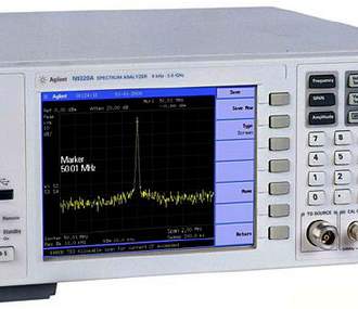 Анализатор спектра Agilent Technologies серии N9320A (США) Диапазон частот от 9 кГц до 3 ГГц, USB-интерфейс, русифицированный интерфейс пользователя