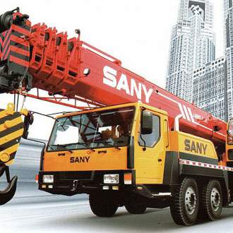 Автокран SANY - QY50C (КНР) Отличается доступной ценой и простотой обслуживания, адаптирован к российским условиям.