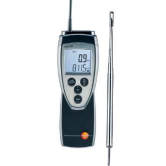 Термоанемометр Testo 425 (Германия) Компактный анемометр testo 425 предназначен для измерения температуры, скорости и объемного расхода при проведении мониторинга систем вентиляции.