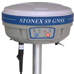 GPS/ГЛОНАСС приемник - Stonex S9 GNSS III Ровер (220 каналов, GSM/GPRS, УКВ прием/передача частота=403-473MHz) (Италия) Сочетает в себе компактный и легкий корпус со встроенной 220 канальной GNSS платой.