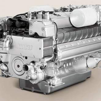 Дизельный судовой двигатель MTU серии 2000 8V2000M93 (Германия) Внушительная мощность и полное соответствие требованиям стандарта EPA Tier 4i.