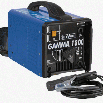 Трансформатор BLUE WELD GAMMA 1800 (Италия) Макс. сварочный ток: 140 А, комплект для ММА сварки