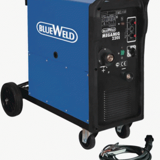 Выпрямитель MIG/MAG BLUE WELD MEGAMIG 220S (Италия) Диаметр проволоки (min/max): 0,6/1, максимальная мощность: 6,5 кВт.
