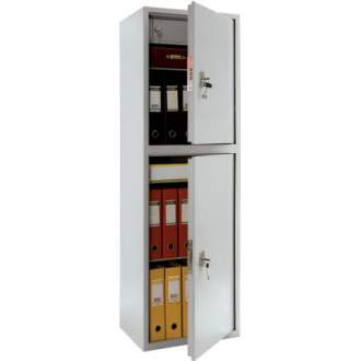 Бухгалтерский металлический шкаф Промет ПРАКТИК SL-150/2T Предназначен для хранения документов в офисе.