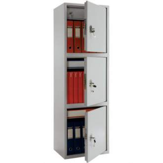 Бухгалтерский металлический шкаф Промет ПРАКТИК SL-150/3T Предназначен для хранения документов в офисе.