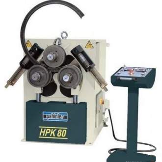 Профилегибочная машина гидравлическая SAHINLER HPK 80 (Турция) D нижн ролика=180мм, D верхн ролика=180мм.