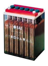 Аккумуляторные батареи BAE Серия OPzS block OPzS - блок-батареи фирмы BАЕ относятся к малообслуживаемым свинцово - кислотным батареям длительного срока службы спанцирными положительными пластинами и жидким электролитом. Используются как резервные источники электроэнергии в составесистем бесперебойного электроснабжения, в течение от 5 мин. до 10 ч. Область применения: ГРЭС (АЭС), ТЭЦ, электроподстанции, нефтегазовый комплекс, металлургические и химические комбинаты, системы связи и теллекоммуникации.